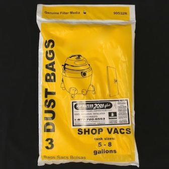 Sacs Aspirateur Shop-Vac 5, 8 gallons Pqt 3